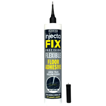 Floor Fix Pro Injecta Fix Precision 300ml patron med spiss - Fyll hulrom under fliser, parkett og laminat - injeksjonslim