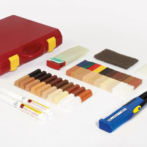 Reparasjonssett Proff - Smeltevoks for gulv og interiør  - Parkett, laminat, herdet tregulv