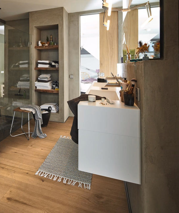 Laminat Hydracore Amber Oak 10X244X1288mm 07002 vann og fuktbestandig Gulvhandelen