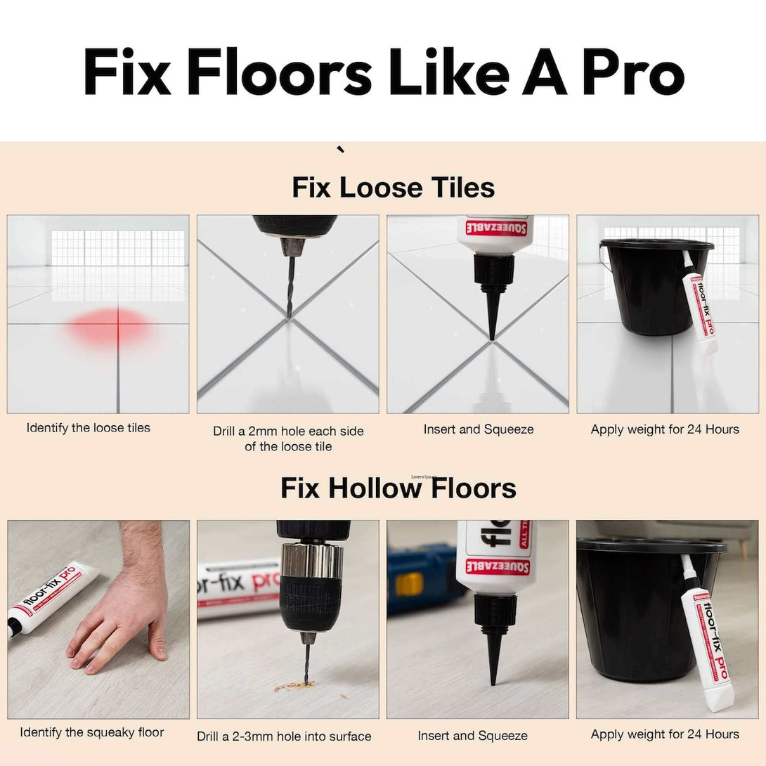 Floor-Fix Pro 300ml tube med spiss Gulvhandelen