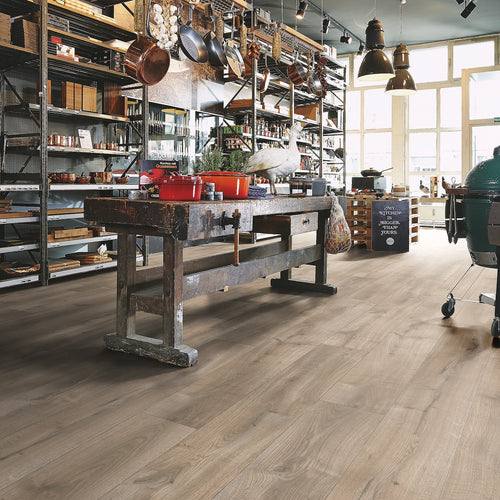 Laminat Hydracore Mohair Grey Vintage Oak 10X248X2052mm 6288 vann og fuktbestandig